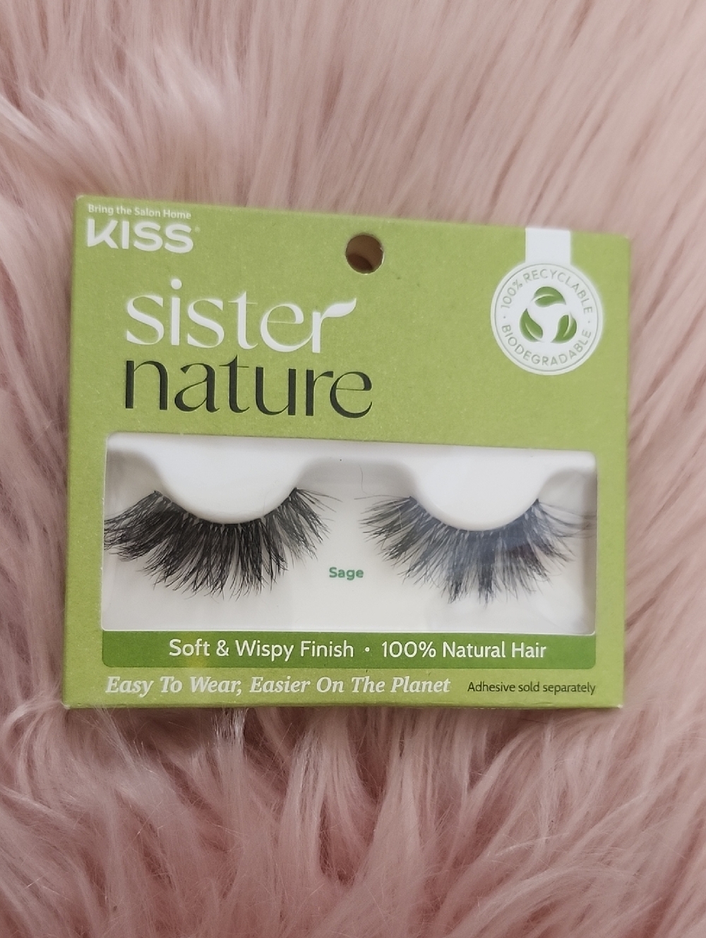 Brand New KISS SISTER NATURE False Eyelashes